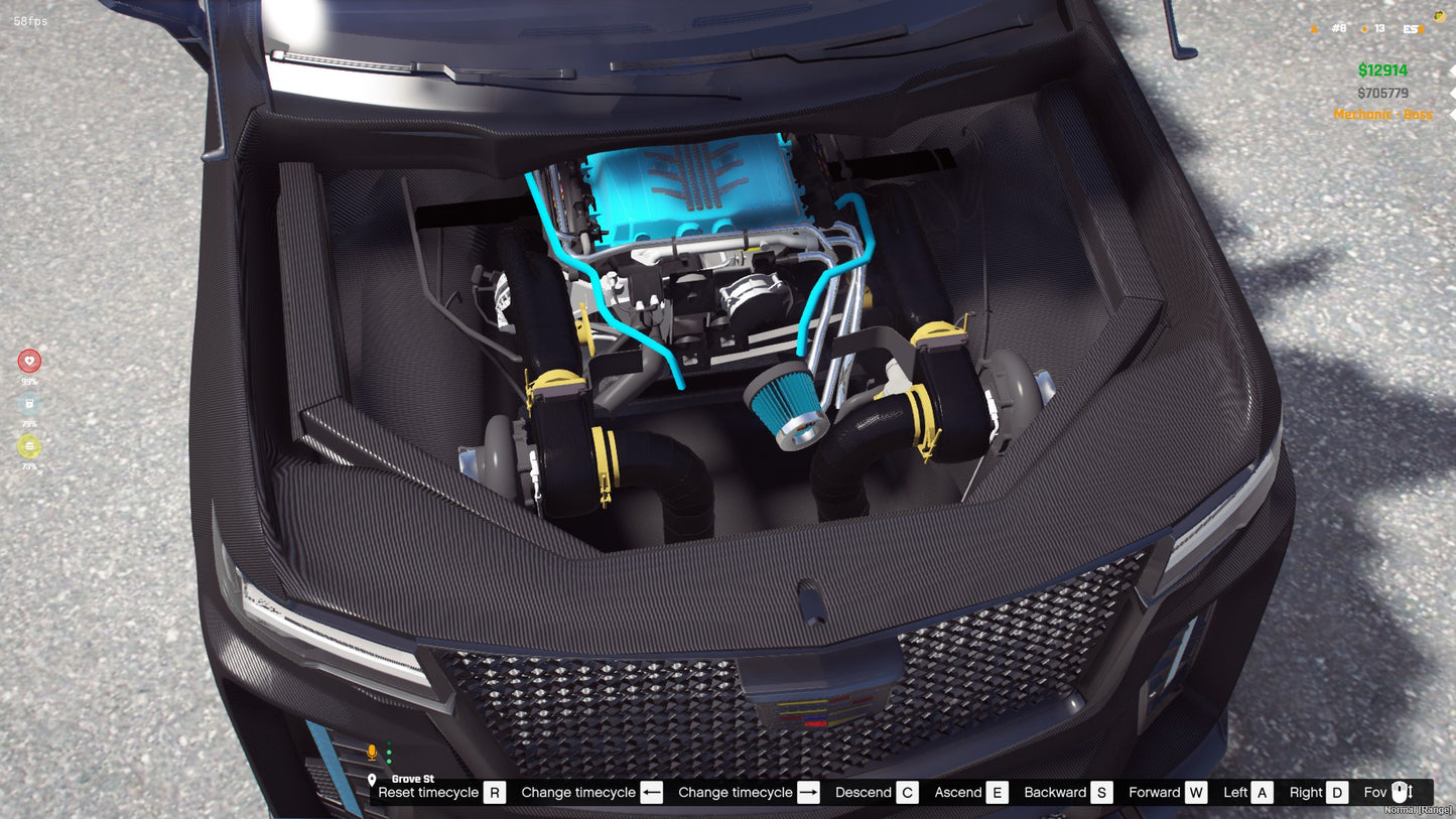 2023 Cadillac Escalade ESV V-Sport Twin Charged 1500HP Carbon Body