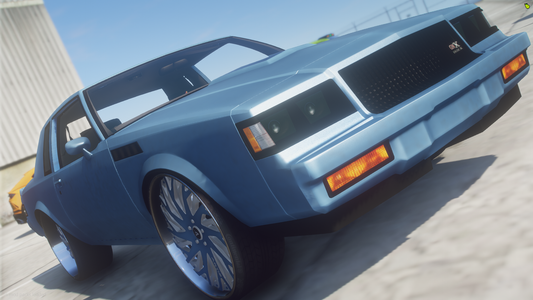 1987 Buick Grand National GNX on 28s