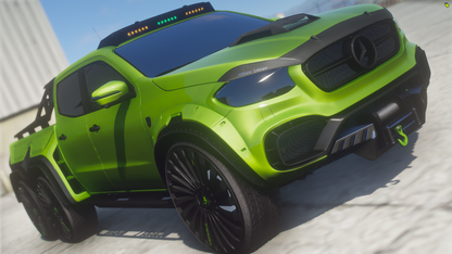 2018 Mercedes X-Class 6x6 on Forgis