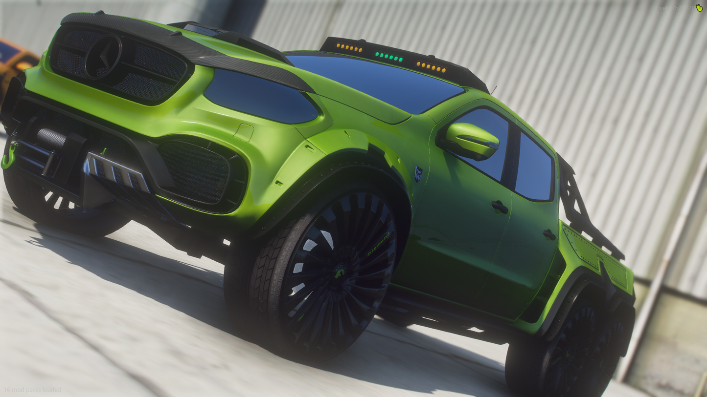 2018 Mercedes X-Class 6x6 on Forgis