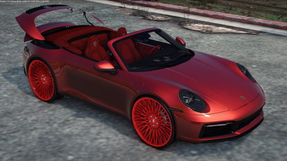 2021 Porsche 911 4s Carrera Cabriolet On Forgi Tecnica S3