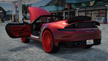 2021 Porsche 911 4s Carrera Cabriolet On Forgi Tecnica S3