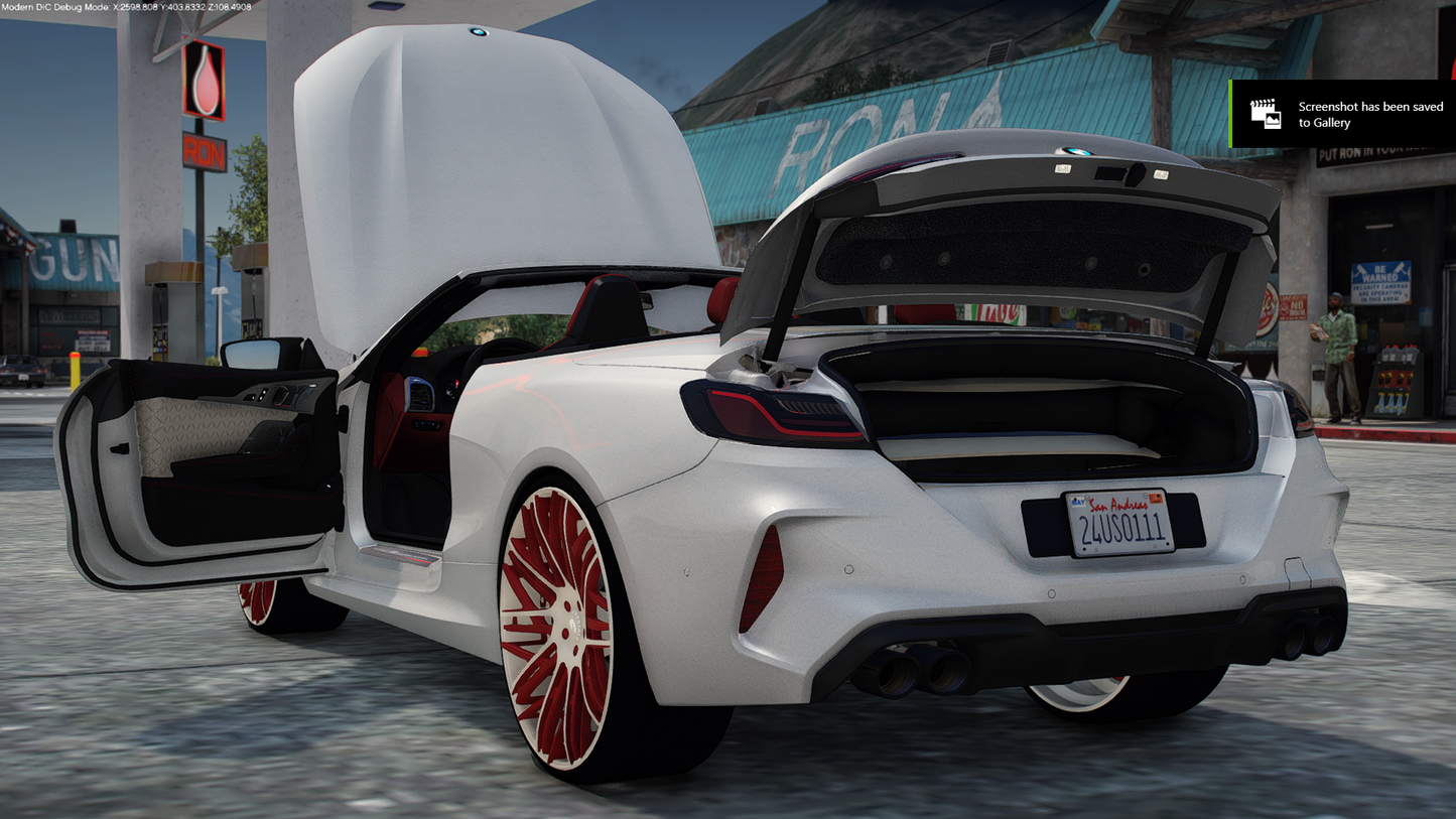 2020 BMW M8 Cabriolet on 26s Forgis