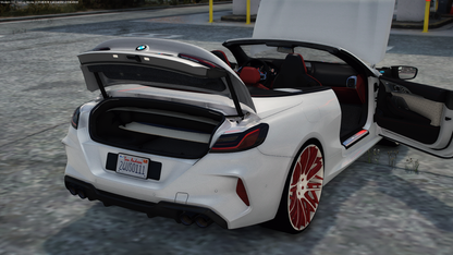 2020 BMW M8 Cabriolet on 26s Forgis