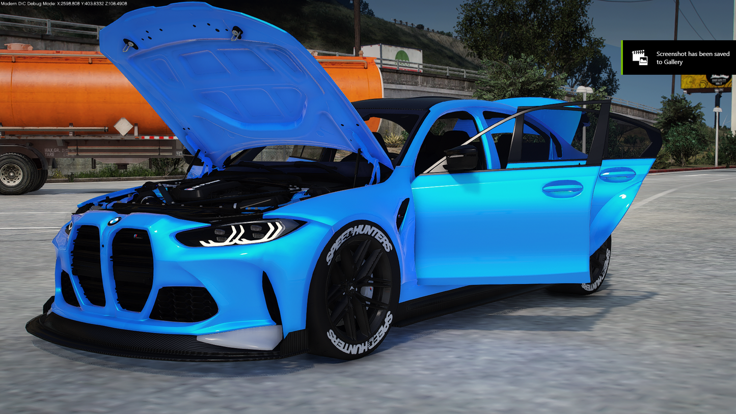 2021 BMW M3 G80C Competition Widebody