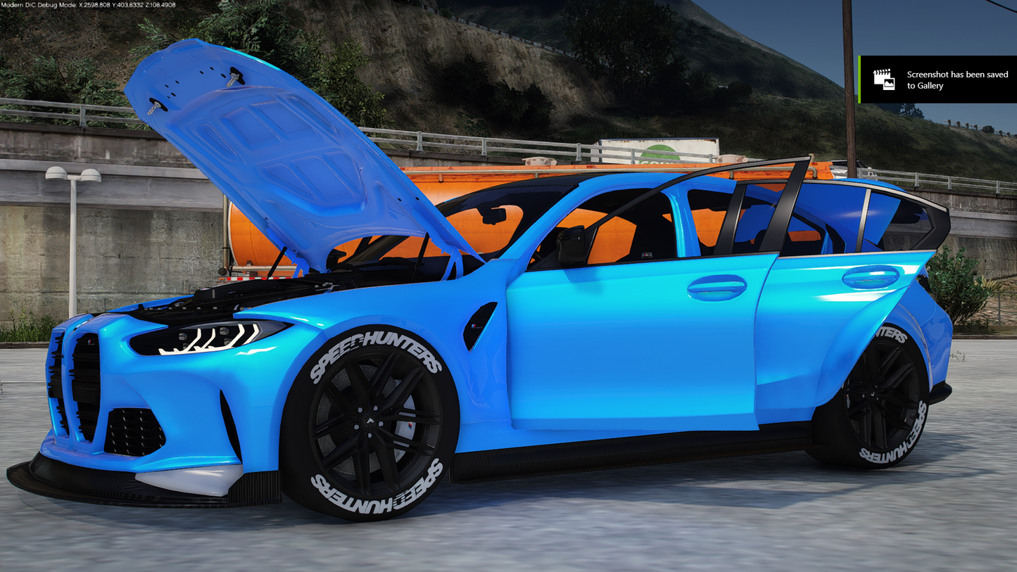 2021 BMW M3 G80C Competition Widebody
