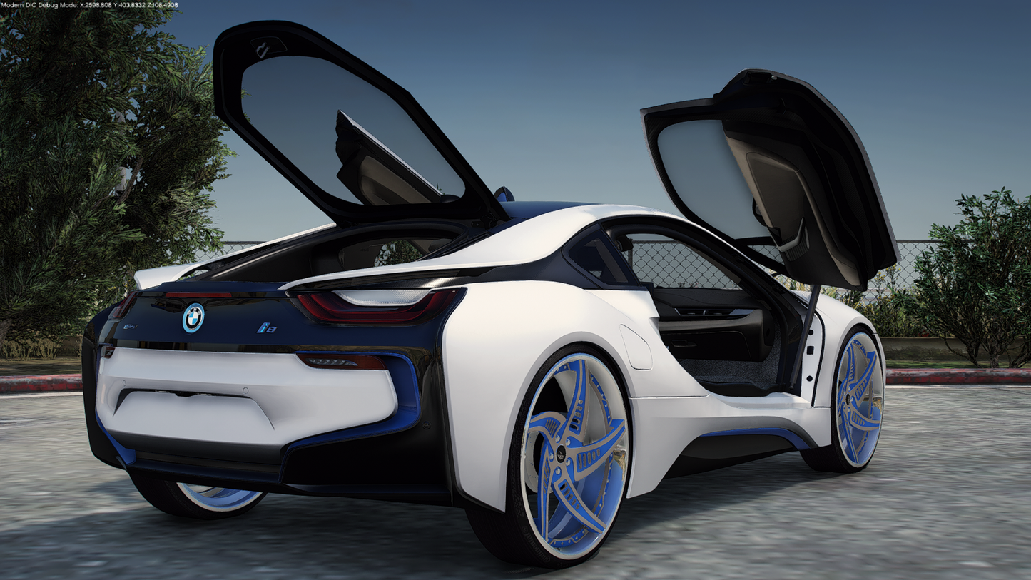 2020 BMW i8 on 24"/26" Amanis