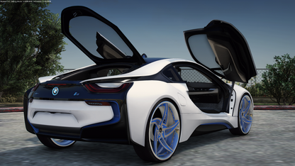2020 BMW i8 on 24"/26" Amanis