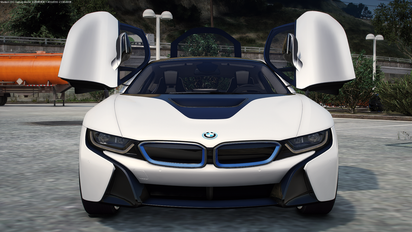2020 BMW i8 on 24"/26" Amanis