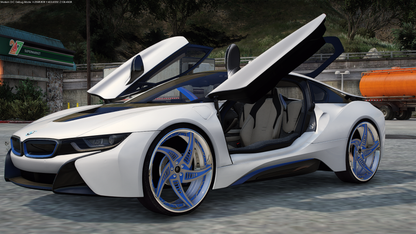 2020 BMW i8 on 24"/26" Amanis