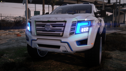 2018 Nissan Titan Custom Lifted on Offroad Forgiatos