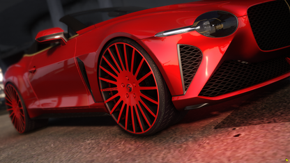 2021 Bentley Mulliner B on 28" Forgiatos