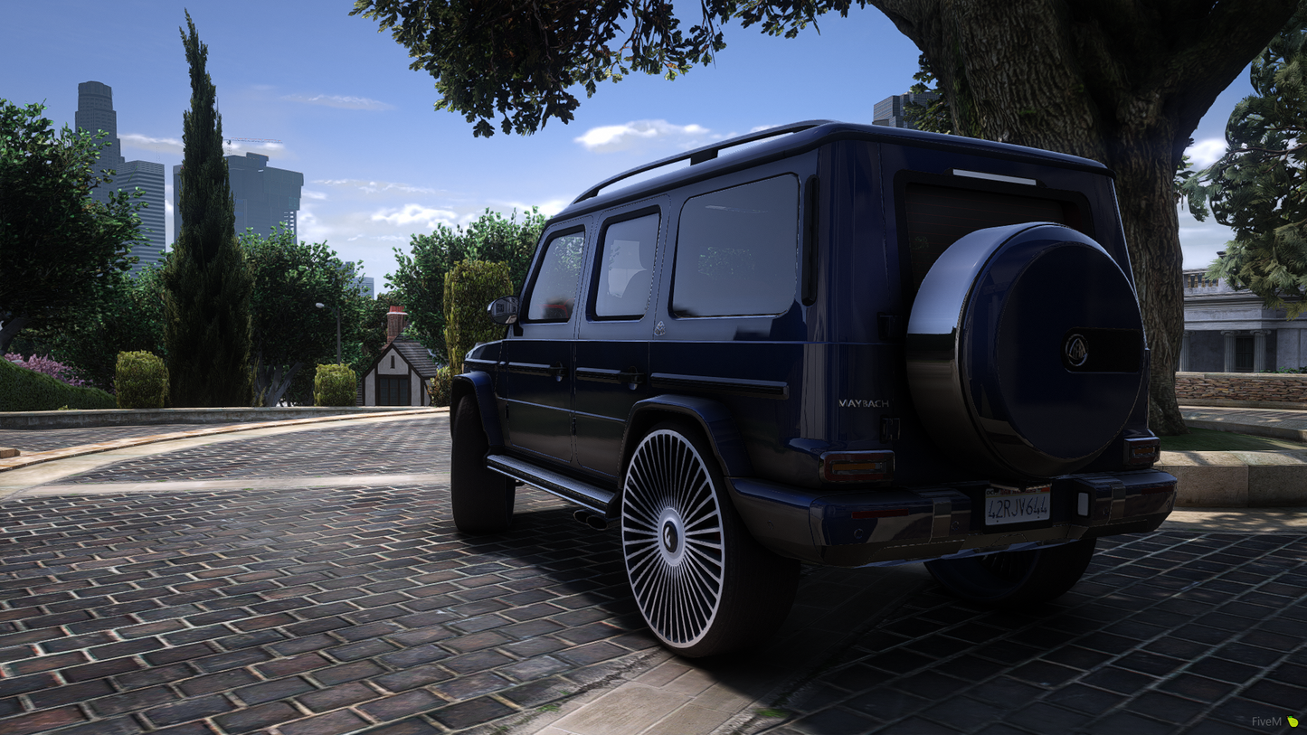 2019 Mercedes-Maybach G600 on 30" Forgiatos