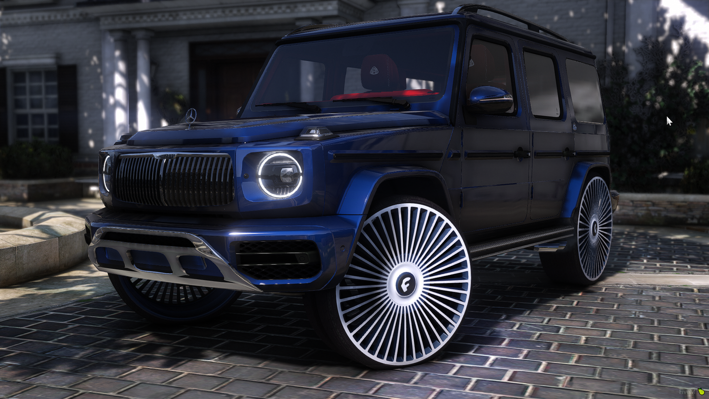 2019 Mercedes-Maybach G600 on 30" Forgiatos