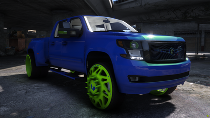 2015 Chevy Tahoe 3500 Dually Custom on 30" Forgiatos