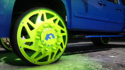 2015 Chevy Tahoe 3500 Dually Custom on 30" Forgiatos