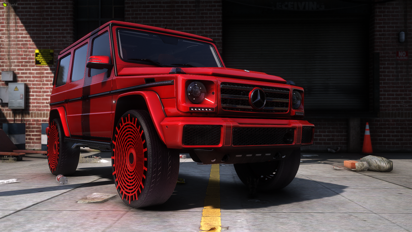 2015 Mercedes G500 AMG on 30" Forgiatos