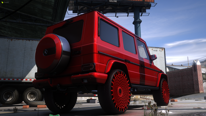 2015 Mercedes G500 AMG on 30" Forgiatos