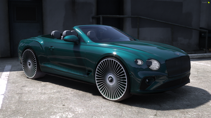 2020 Bentley Continental GTC on 28s Forgies