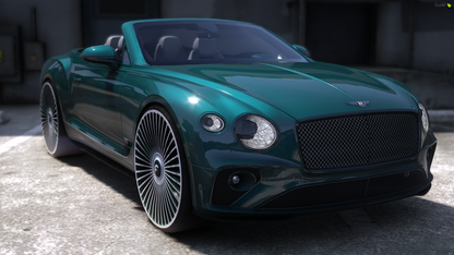 2020 Bentley Continental GTC on 28s Forgies
