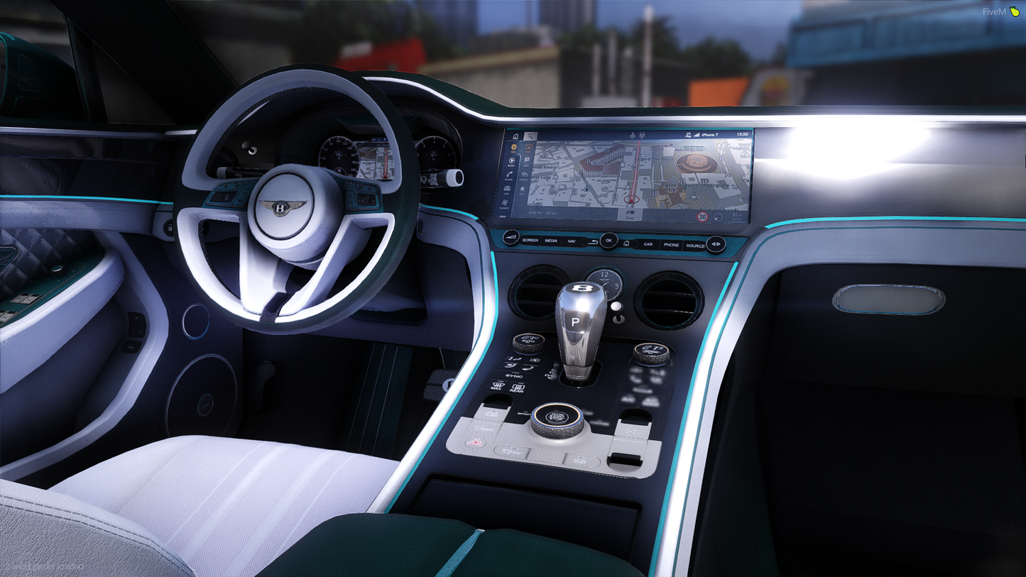 2020 Bentley Continental GTC on 28s Forgies