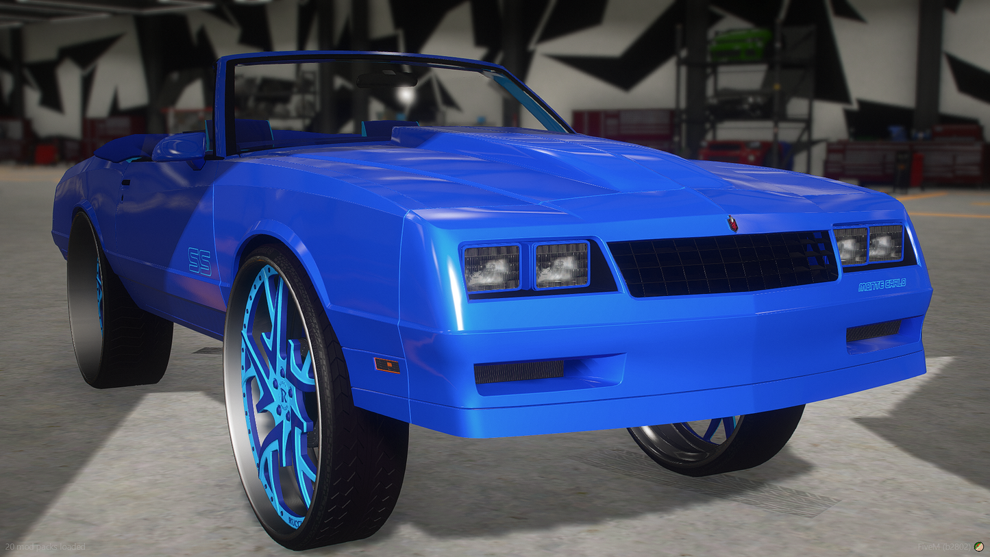 1988 Chevy Monte Carlo SS Droptop Custom on Ruccis