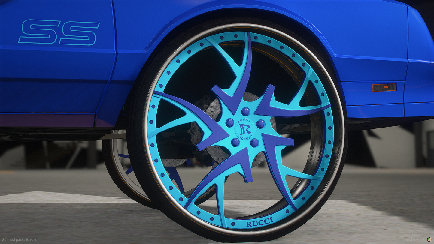 1988 Chevy Monte Carlo SS Droptop Custom on Ruccis