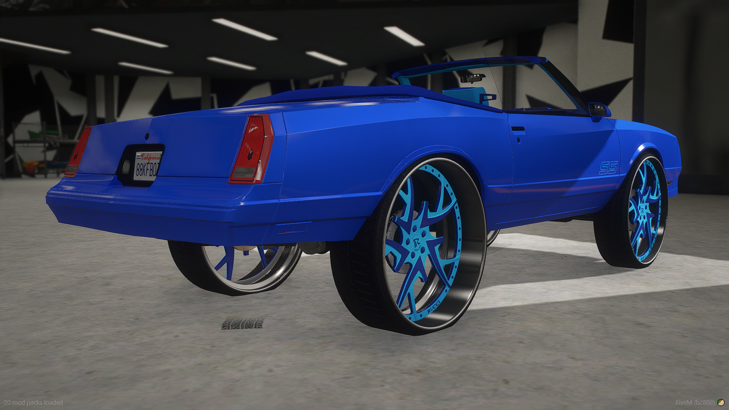 1988 Chevy Monte Carlo SS Droptop Custom on Ruccis