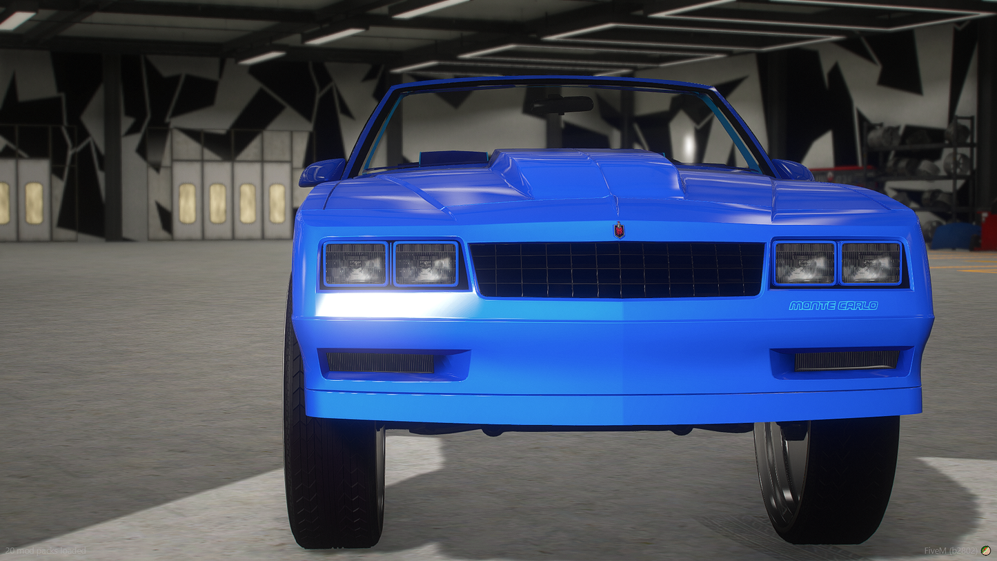 1988 Chevy Monte Carlo SS Droptop Custom on Ruccis