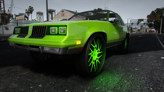 1986 Oldsmobile Cutlass T-Tops Whipple Supercharged 1000HP on 28" Twisted Forgiatos