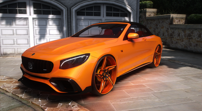 2019 Mercedes-Brabus S900 V12 Convertible on 28s Forgiatos