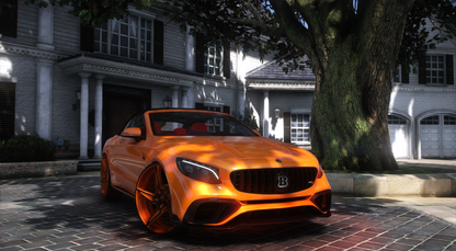 2019 Mercedes-Brabus S900 V12 Convertible on 28s Forgiatos