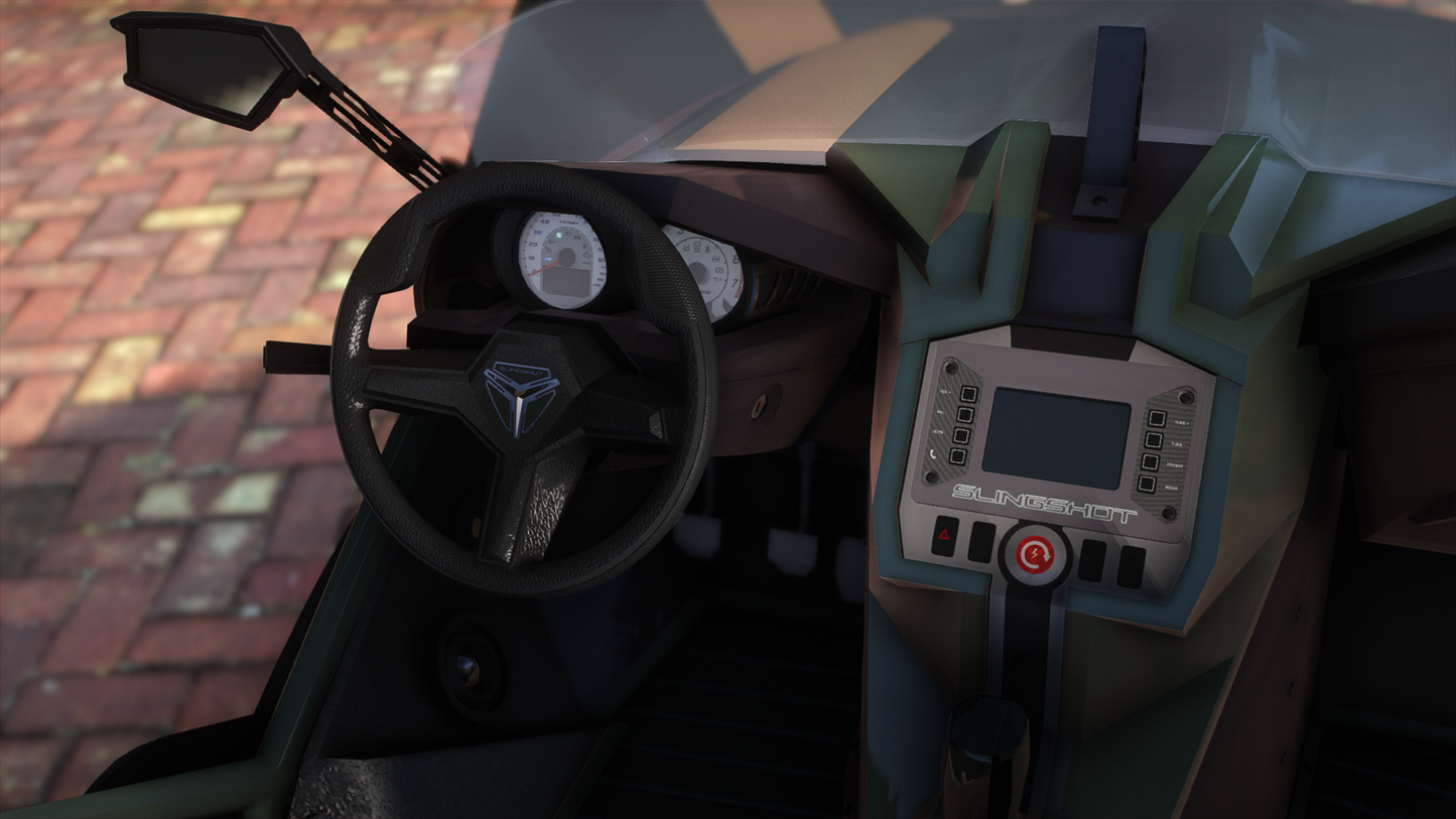 2015 Polaris Slingshot on 24" Front 26" Rear Forgiatos