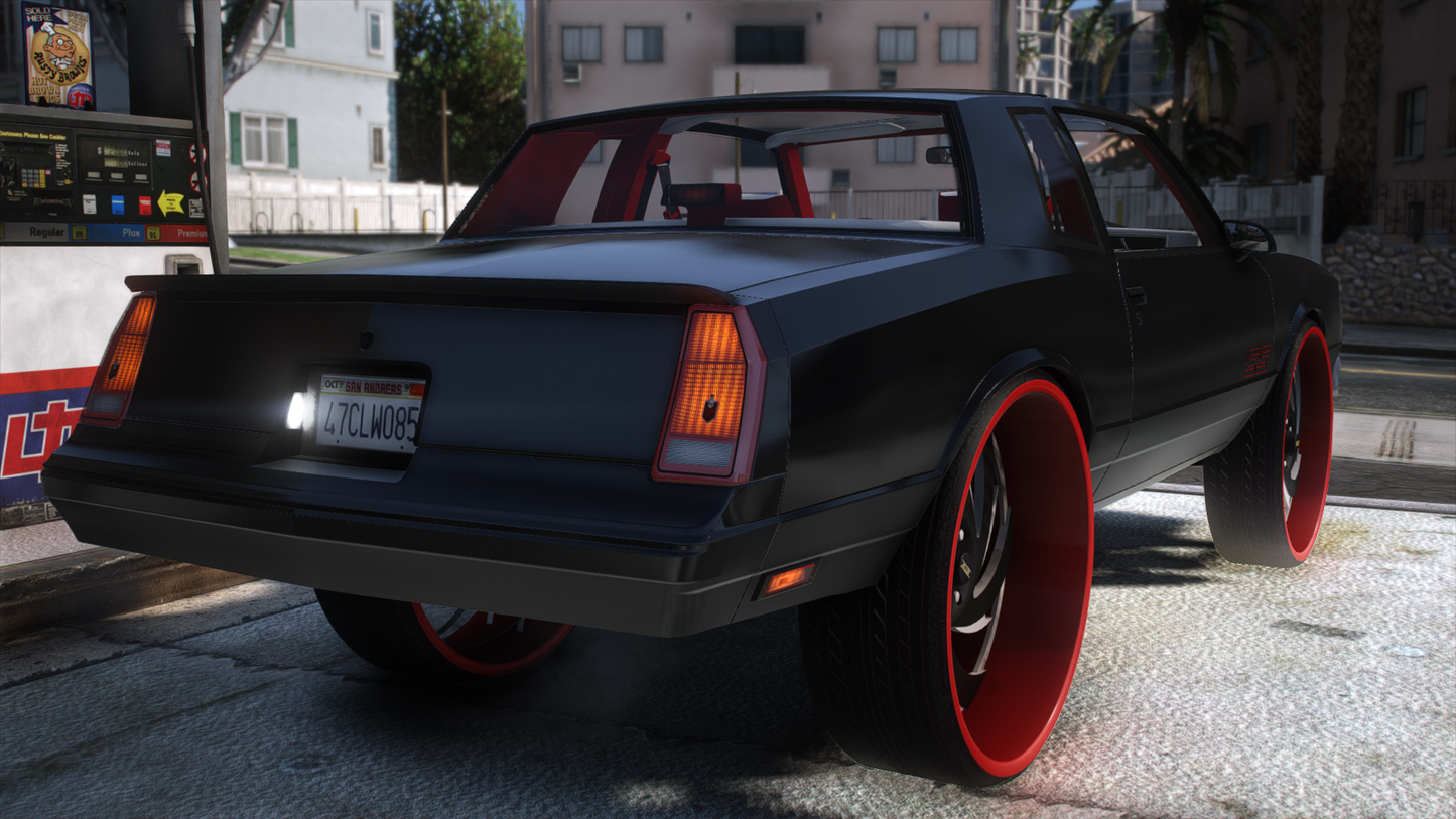 1988 Chevy Monte Carlo SS Supercharged on 28s