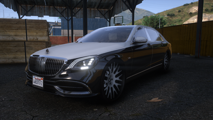 2021 Mercedes-Maybach S680 on 26s Forgiatos