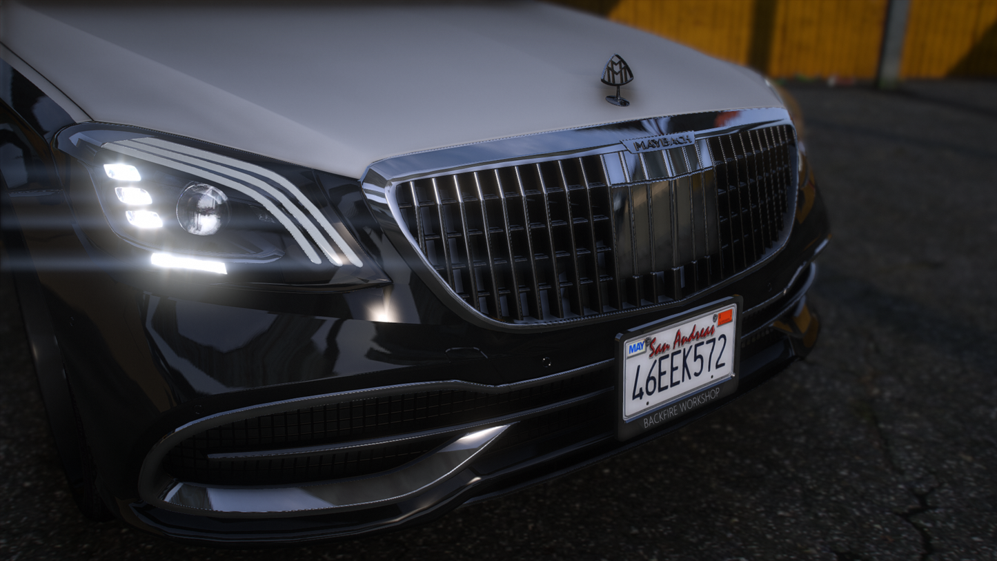 2021 Mercedes-Maybach S680 on 26s Forgiatos