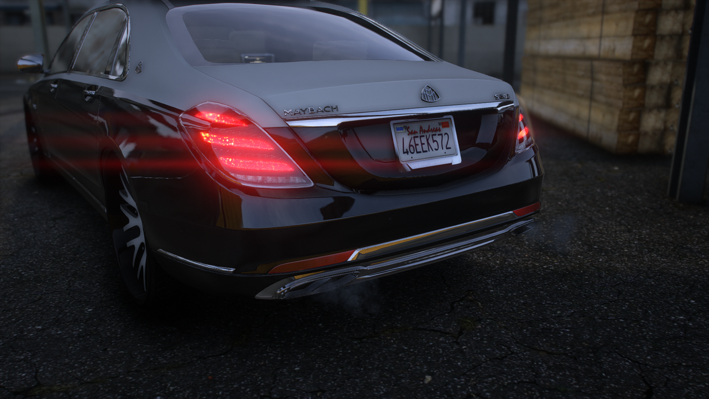 2021 Mercedes-Maybach S680 on 26s Forgiatos