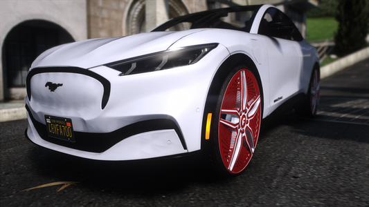 2021 Ford Mustang Mach-E on 26s Forgi EVs