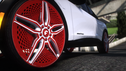 2021 Ford Mustang Mach-E on 26s Forgi EVs