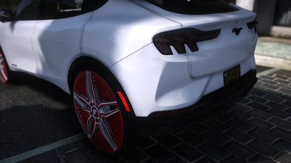 2021 Ford Mustang Mach-E on 26s Forgi EVs