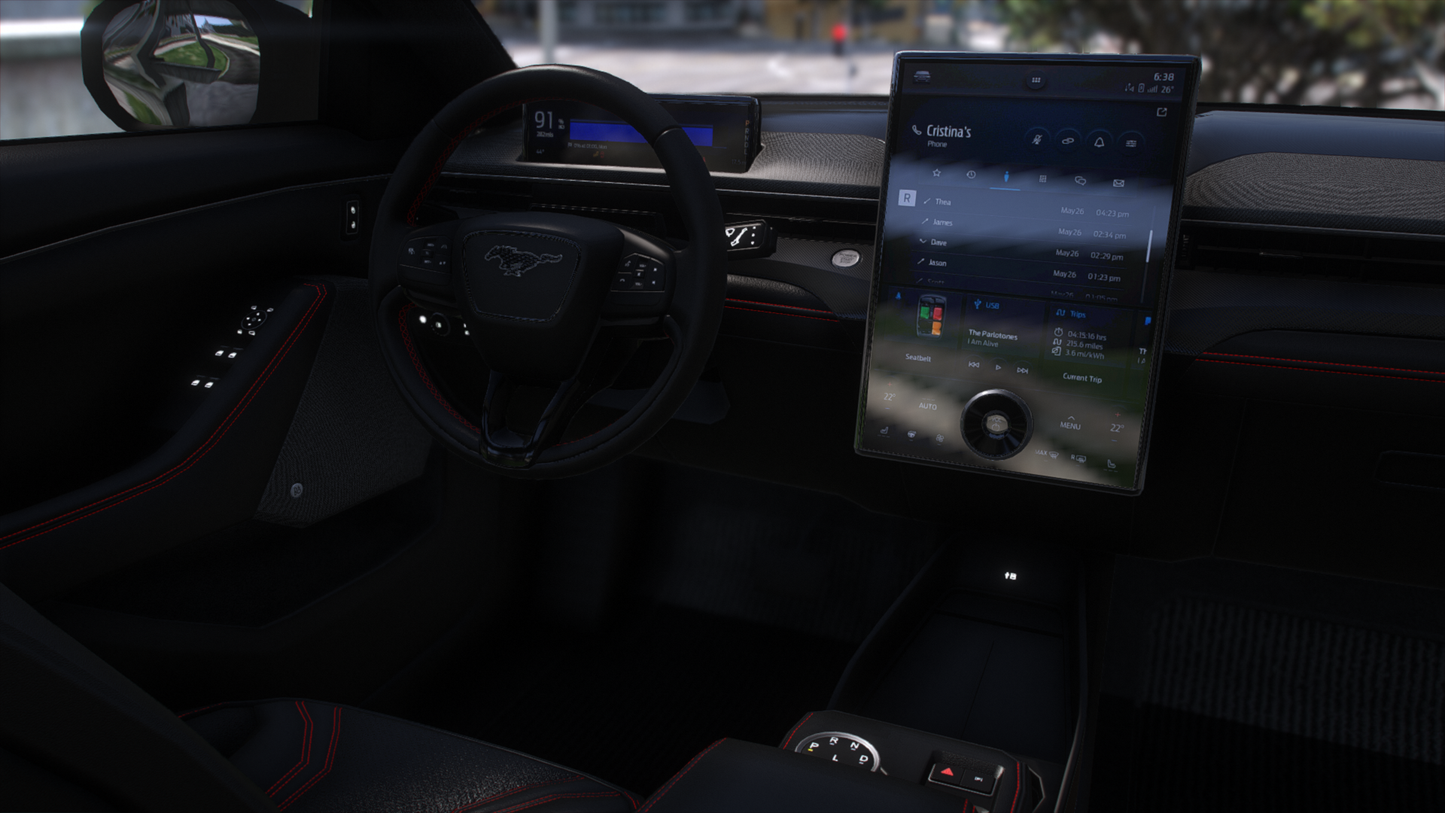 2021 Ford Mustang Mach-E on 26s Forgi EVs