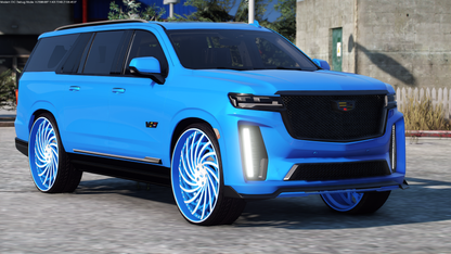 2023 Cadillac Escalade V-Sport on 30" Amani Forged