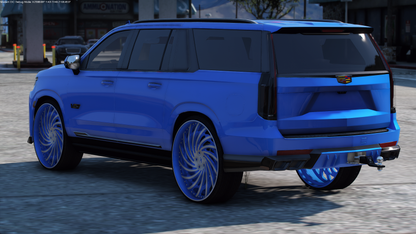 2023 Cadillac Escalade V-Sport on 30" Amani Forged