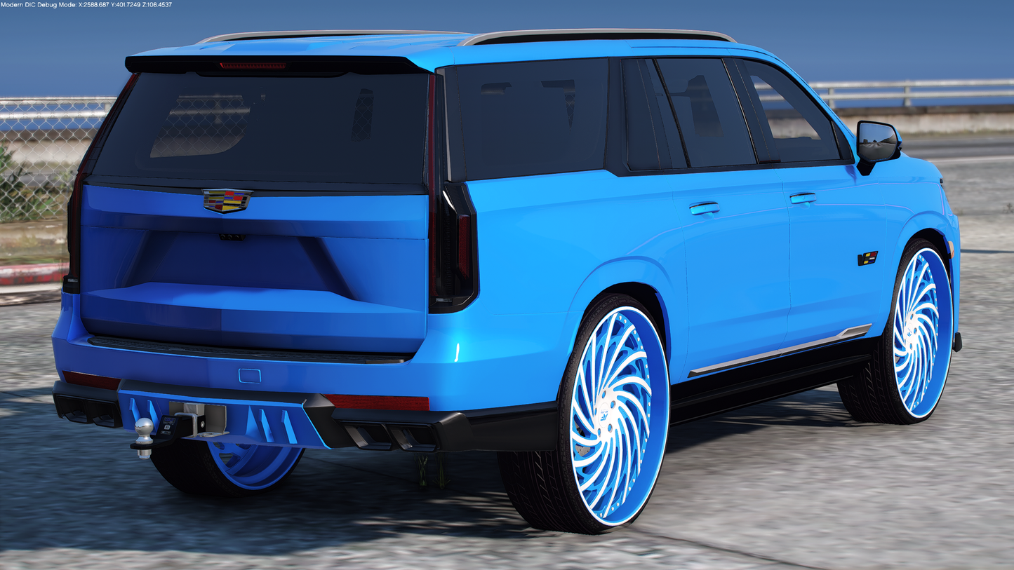 2023 Cadillac Escalade V-Sport on 30" Amani Forged