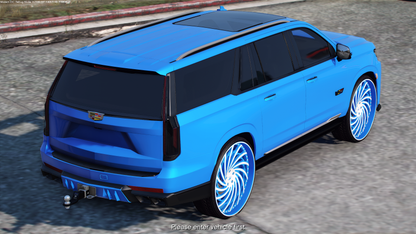 2023 Cadillac Escalade V-Sport on 30" Amani Forged