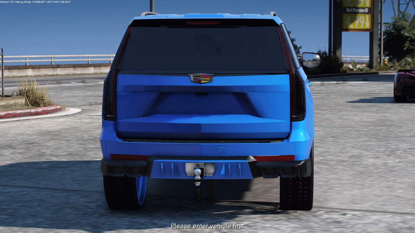 2023 Cadillac Escalade V-Sport on 30" Amani Forged