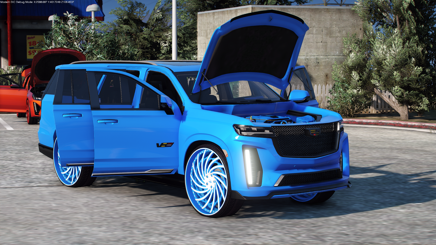 2023 Cadillac Escalade V-Sport on 30" Amani Forged