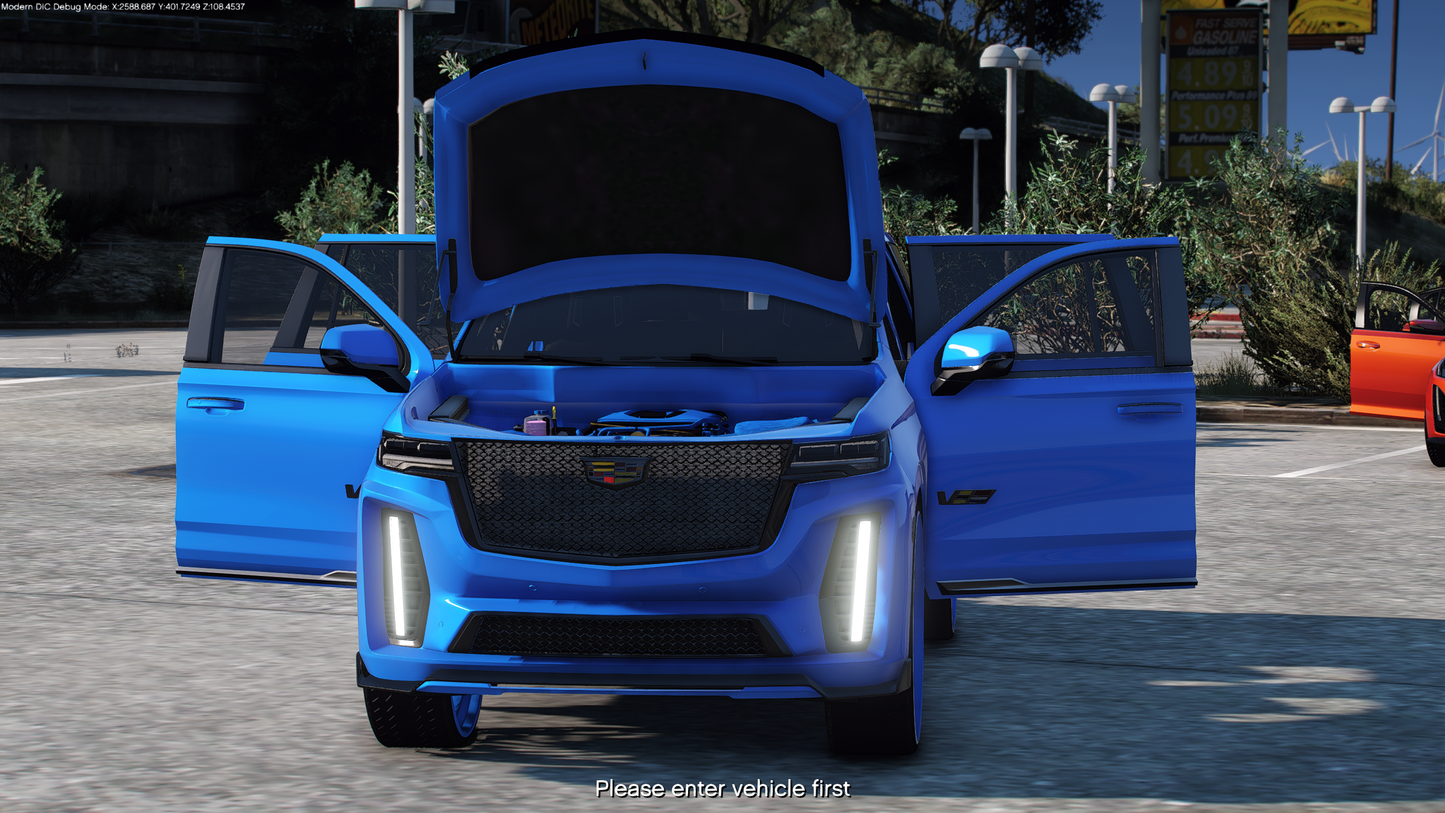 2023 Cadillac Escalade V-Sport on 30" Amani Forged