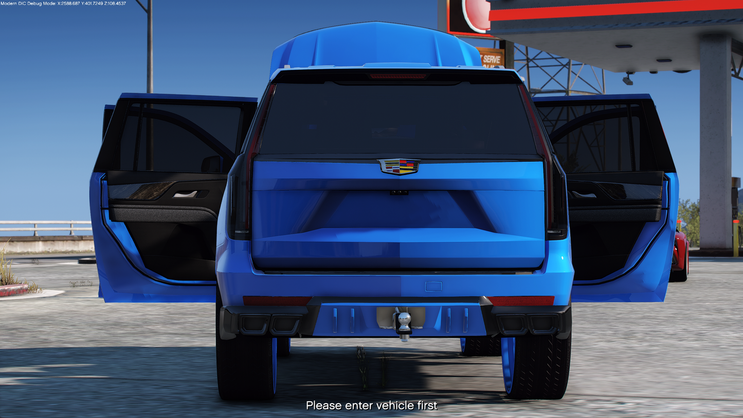 2023 Cadillac Escalade V-Sport on 30" Amani Forged