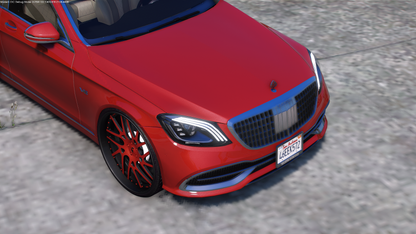 2021 Mercedes-Maybach S680 on 26s Twisted Forgiatos